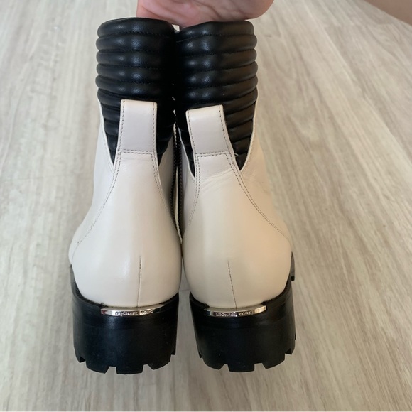 Michael Kors Leather Bastian Ankle Boots - Picture 9 of 12